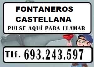 Fontaneros Castellana Madrid Urgentes